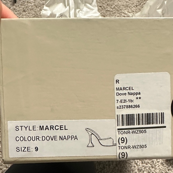 Tony Bianco Off-White Women's Mules - Picture 4 of 4